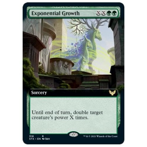 Exponential Growth (Extended Art) (foil) | Strixhaven: School of Mages