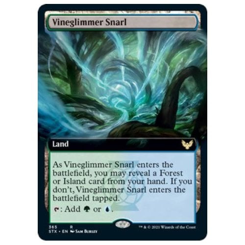 Vineglimmer Snarl (Extended Art) (foil)