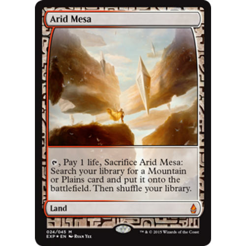 Arid Mesa (Zendikar Expeditions Full Art foil)