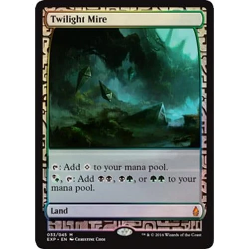 Twilight Mire (Zendikar Expeditions Full Art foil) | Masterpiece Series - Zendikar Expeditions