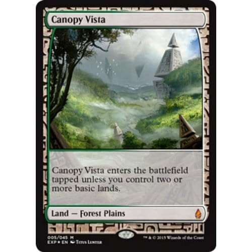 Canopy Vista (Zendikar Expeditions Full Art foil)