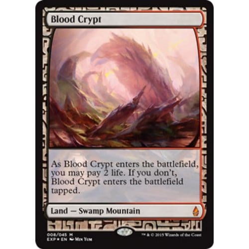 Blood Crypt (Zendikar Expeditions Full Art foil)