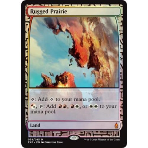 Rugged Prairie (Zendikar Expeditions Full Art foil)