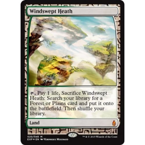 Windswept Heath (Zendikar Expeditions Full Art foil)