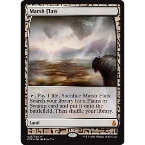 Marsh Flats (Zendikar Expeditions Full Art foil)