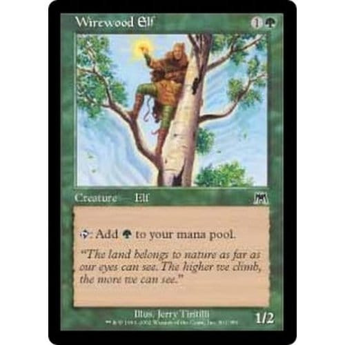 Wirewood Elf (foil) | Onslaught