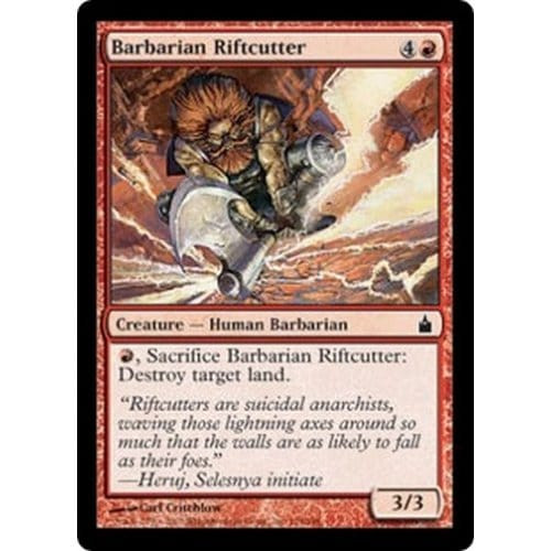 Barbarian Riftcutter (foil) - Condition: Mint / Near Mint | Ravnica: City of Guilds