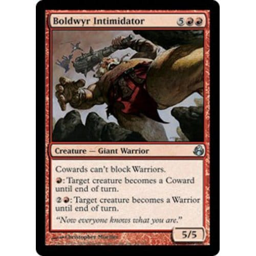 Boldwyr Intimidator  (foil) - Condition: Mint / Near Mint