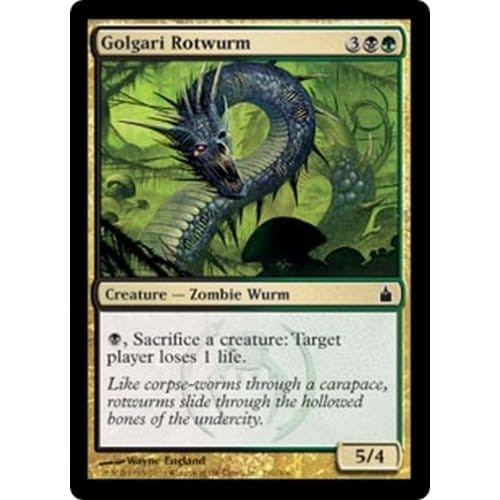 Golgari Rotwurm (foil) - Condition: Mint / Near Mint