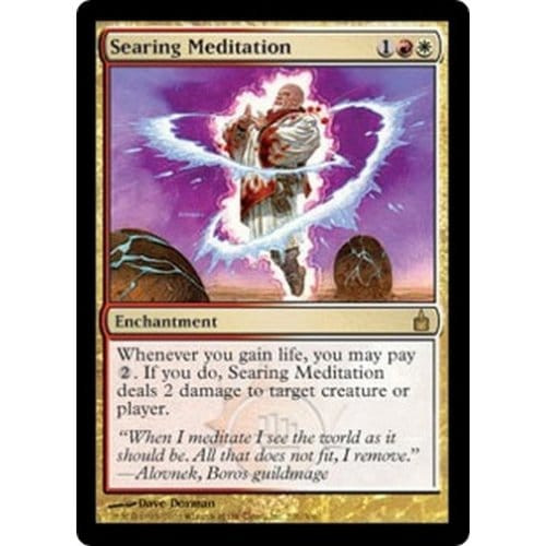 Searing Meditation (foil) - Condition: Mint / Near Mint | Ravnica: City of Guilds
