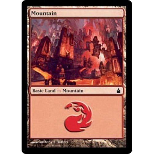Mountain (#301) (foil) - Condition: Mint / Near Mint | Ravnica: City of Guilds