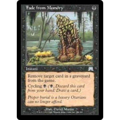 Fade from Memory (foil) | Onslaught