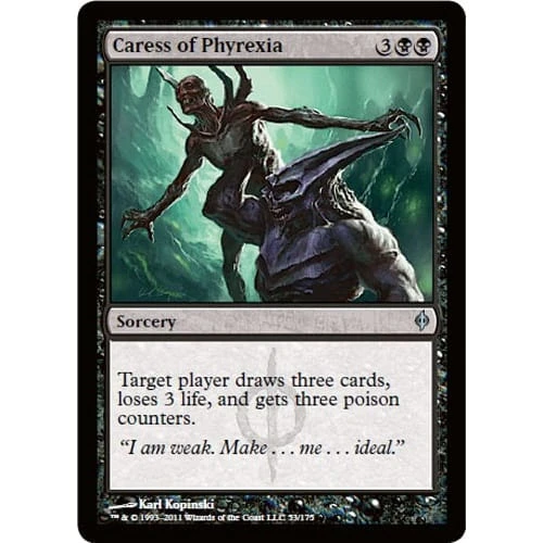 Caress of Phyrexia (foil)