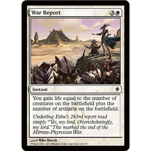 War Report (foil)