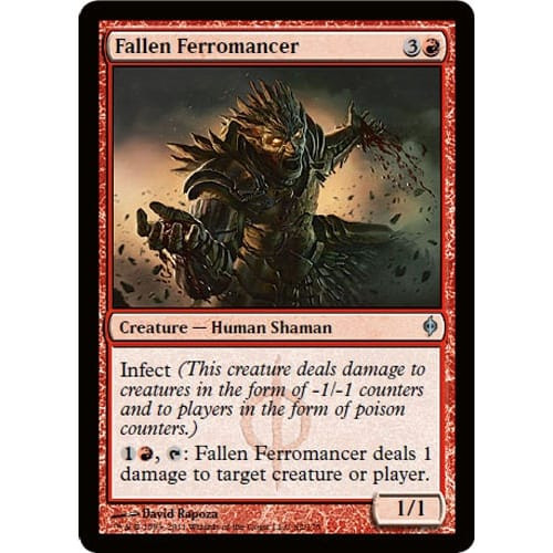 Fallen Ferromancer (foil) | New Phyrexia