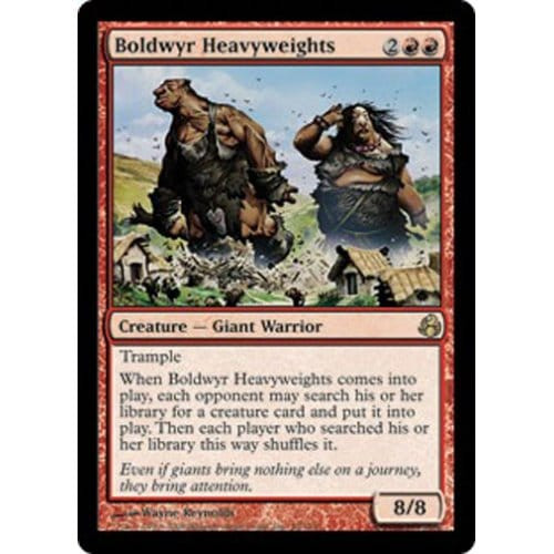 Boldwyr Heavyweights  (foil) - Condition: Mint / Near Mint