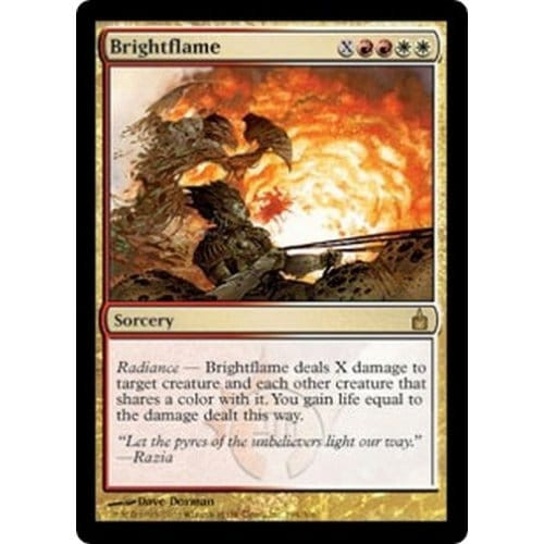 Brightflame (foil) - Condition: Mint / Near Mint | Ravnica: City of Guilds