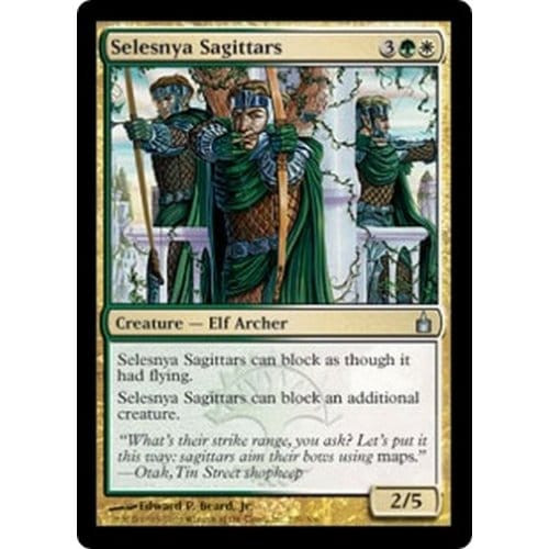 Selesnya Sagittars (foil) - Condition: Mint / Near Mint