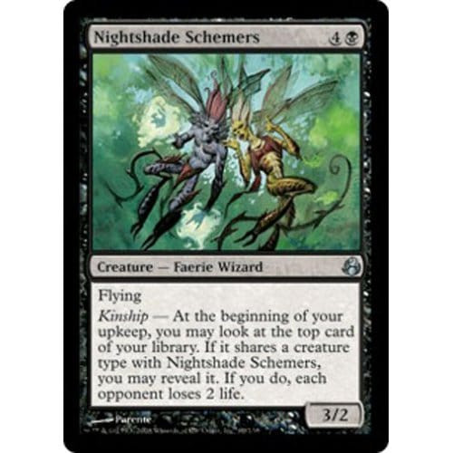 Nightshade Schemers  (foil) - Condition: Mint / Near Mint