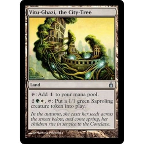 Vitu-Ghazi, the City-Tree (foil) - Condition: Mint / Near Mint