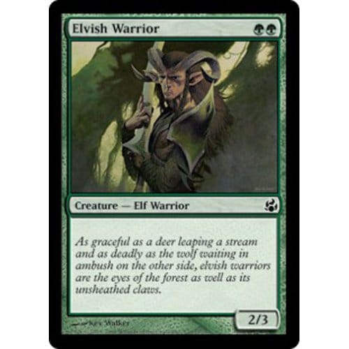 Elvish Warrior  (foil) - Condition: Mint / Near Mint | Morningtide