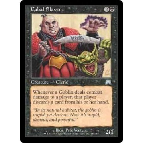 Cabal Slaver (foil) | Onslaught