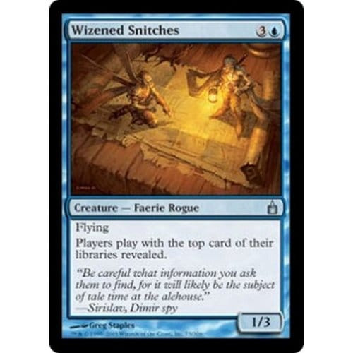 Wizened Snitches (foil) - Condition: Mint / Near Mint | Ravnica: City of Guilds