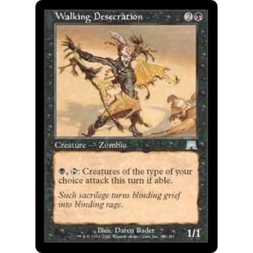 Walking Desecration (foil)