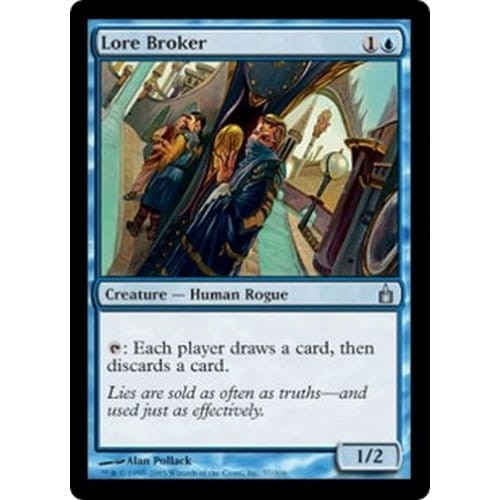 Lore Broker (foil) - Condition: Mint / Near Mint
