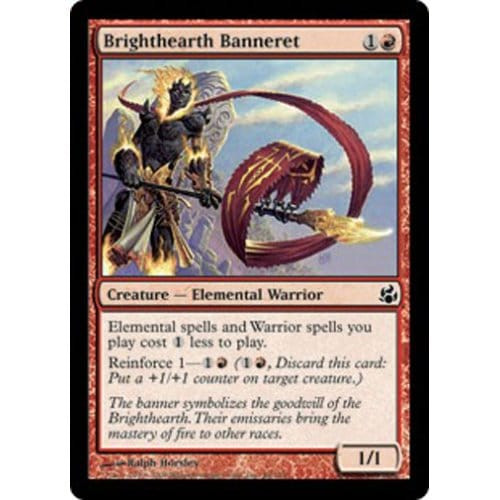 Brighthearth Banneret (foil) - Condition: Mint / Near Mint