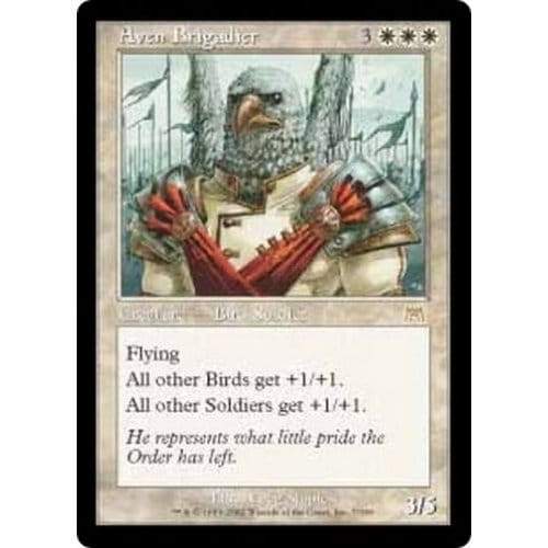 Aven Brigadier (foil) | Onslaught