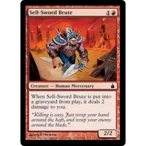 Sell-Sword Brute (foil) - Condition: Mint / Near Mint