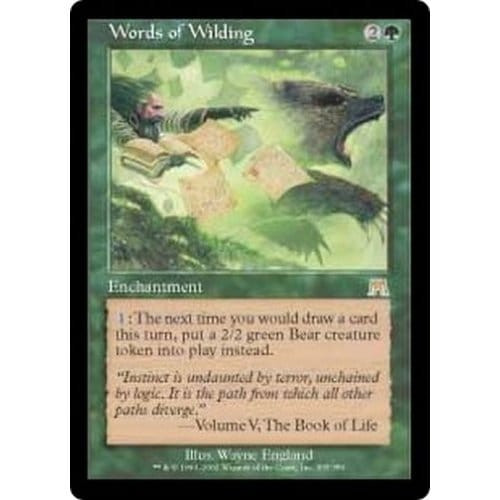 Words of Wilding (foil)