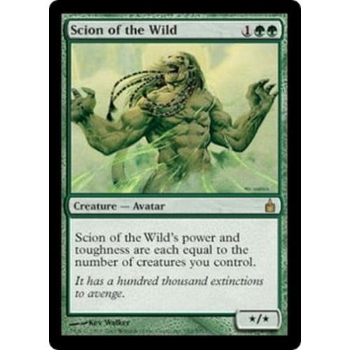 Scion of the Wild (foil) - Condition: Mint / Near Mint