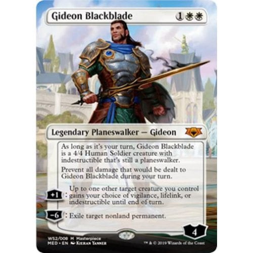 Gideon Blackblade (Full-Art) | Mythic Edition