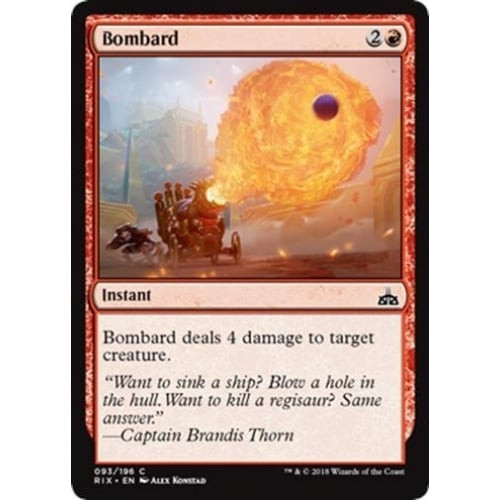 Bombard (foil) | Rivals of Ixalan