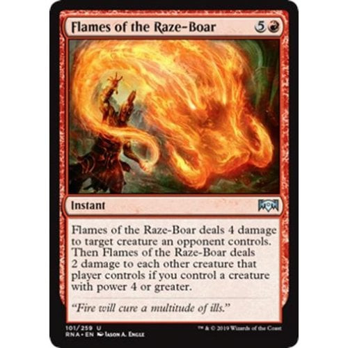 Flames of the Raze-Boar (foil)