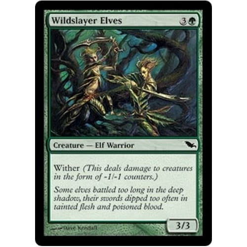 Wildslayer Elves (foil) | Shadowmoor