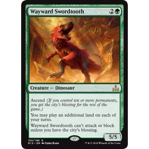 Wayward Swordtooth | Rivals of Ixalan