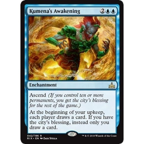 Kumena's Awakening (foil) | Rivals of Ixalan