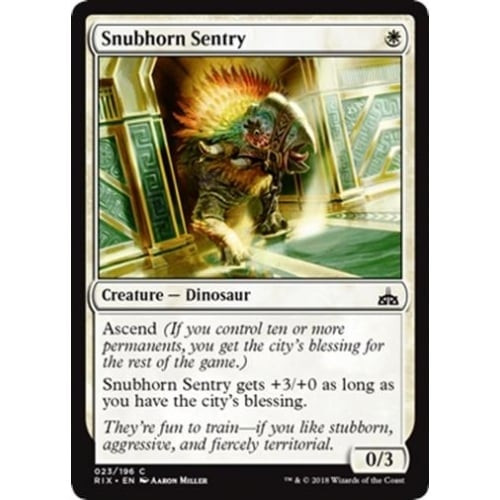 Snubhorn Sentry (foil)
