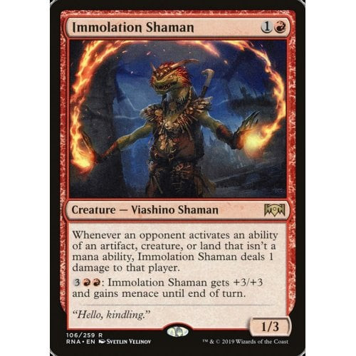 Immolation Shaman (foil)