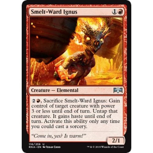 Smelt-Ward Ignus (foil) | Ravnica Allegiance