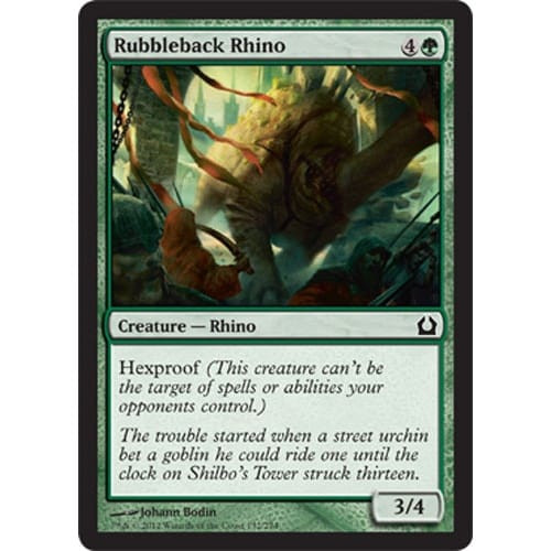 Rubbleback Rhino