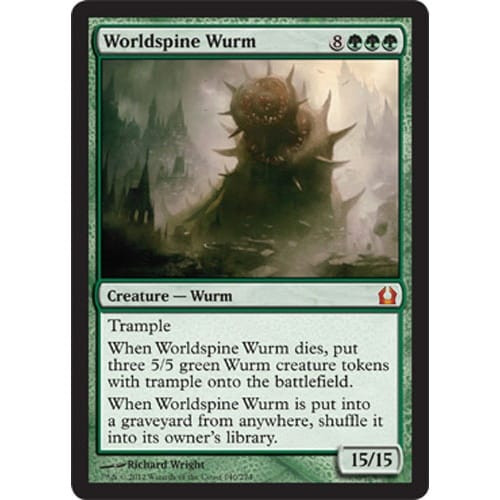 Worldspine Wurm (foil)