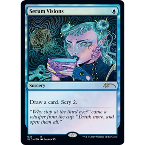 Serum Visions (Lauren YS) (Secret Lair foil - Seeing Visions) | Secret Lair Drops