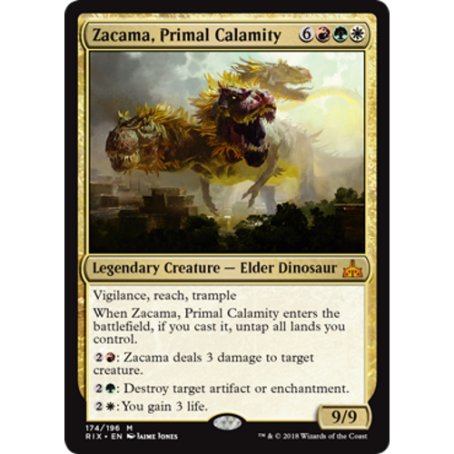 Zacama, Primal Calamity (foil)