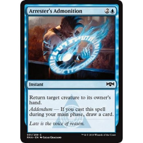 Arrester's Admonition (foil)