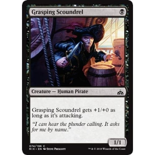 Grasping Scoundrel (foil) | Rivals of Ixalan