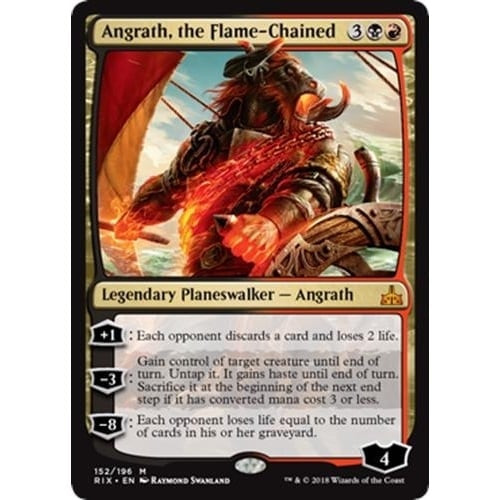 Angrath, the Flame-Chained (foil)